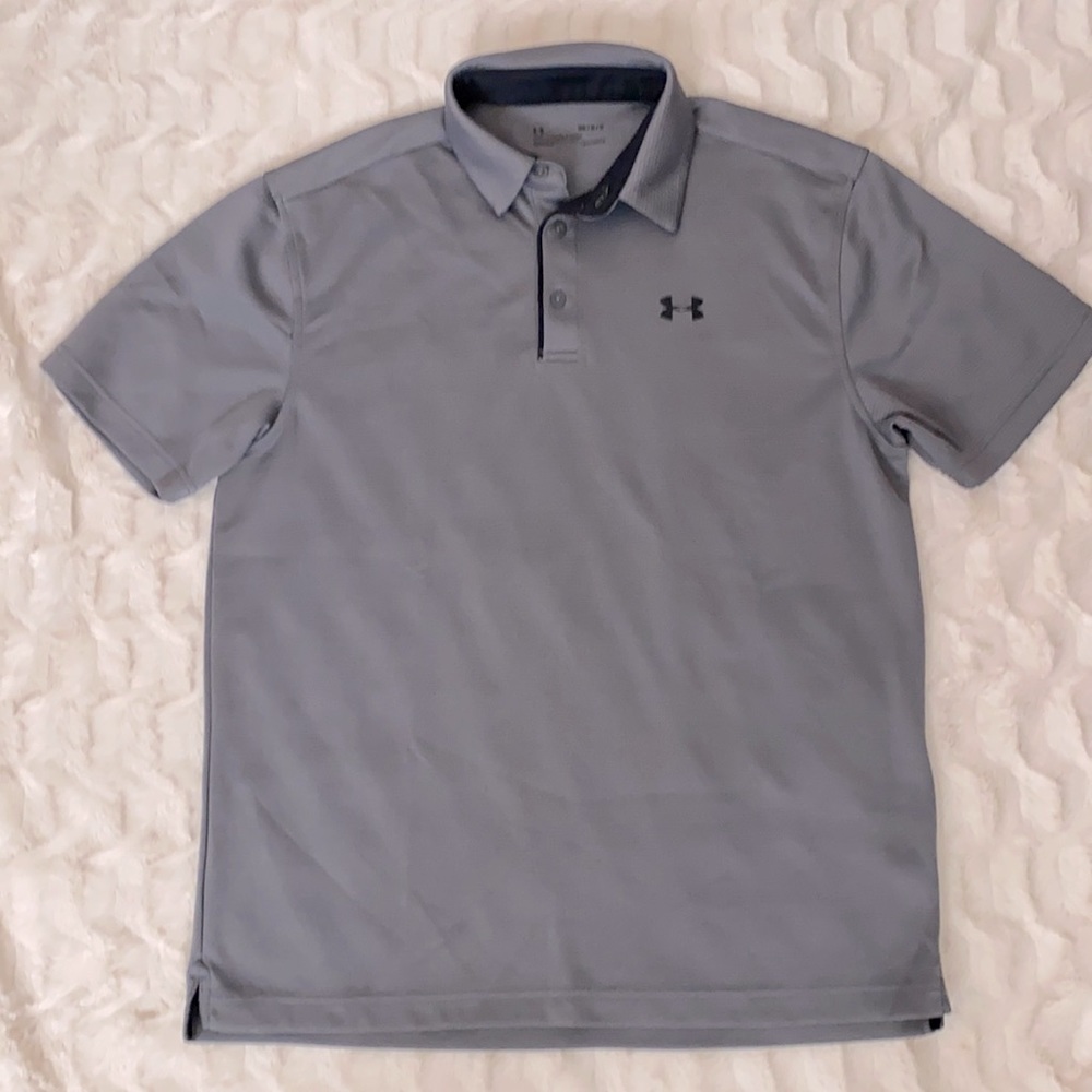 Grey Under Armour Men’s Golf Shirt